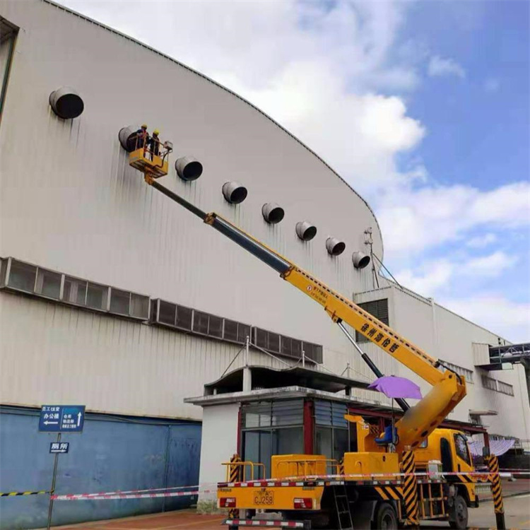 博野县高空作业车出租服务：专业广告牌安装解决方案